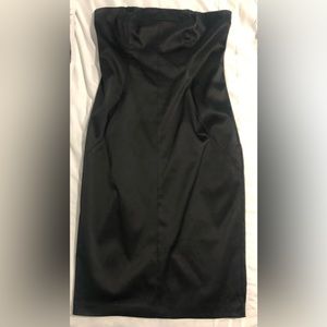 Express midi dress with zipper back